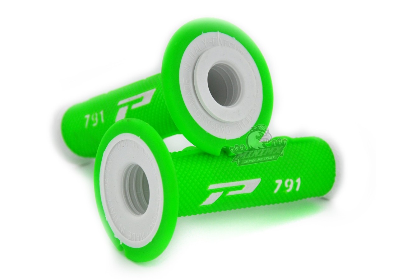Poignées - PROGRIP - Blanc/Vert
