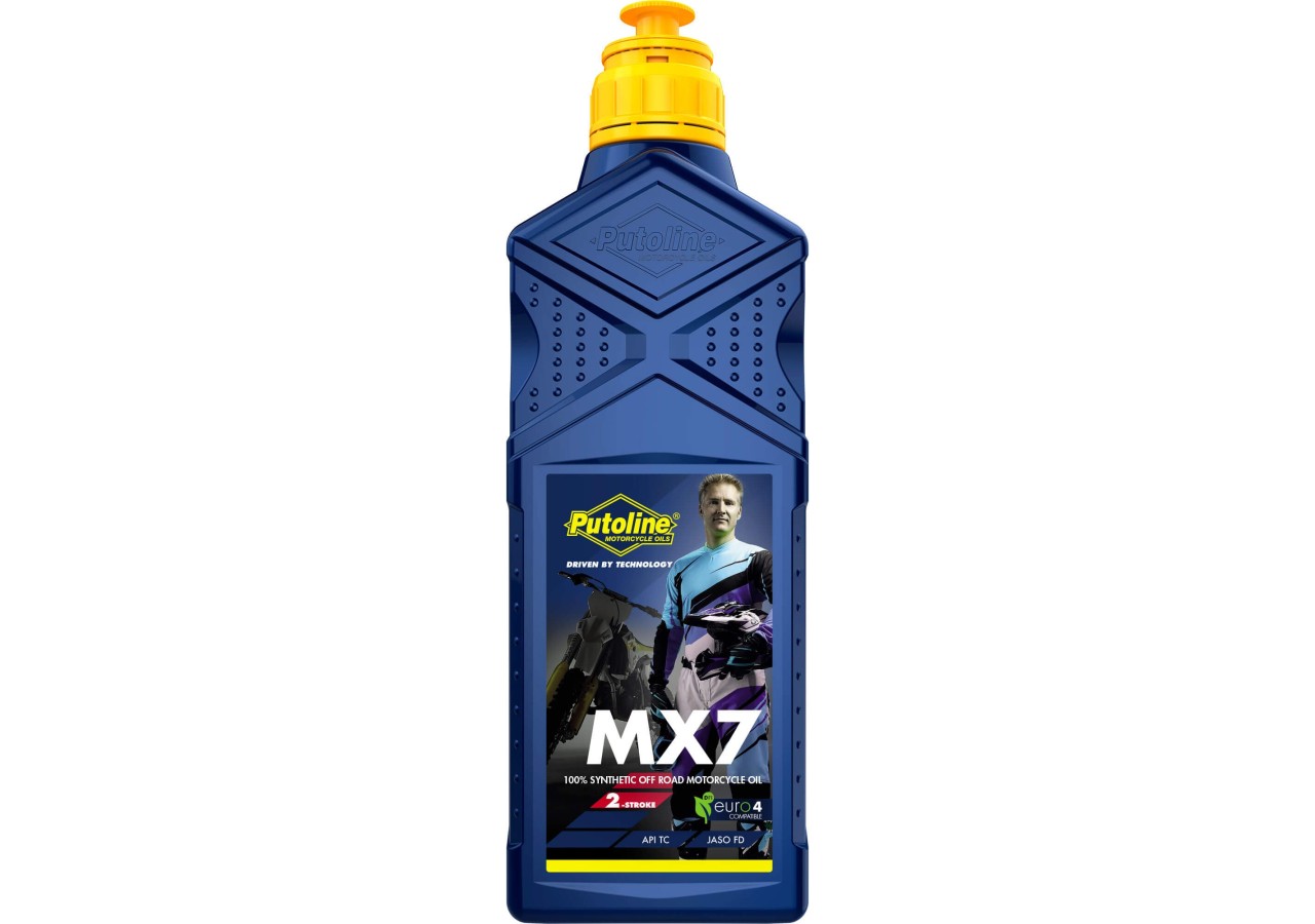 Huile moteur 2T PUTOLINE Synthétique MX 7 1L